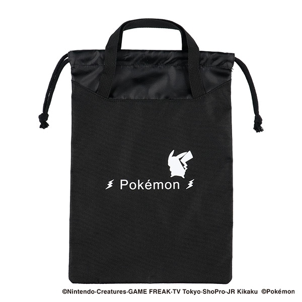 シューズバッグ（ポケモン・ブラック）