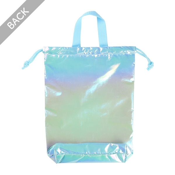 シューズバッグ（オーロラ生地ねこ）