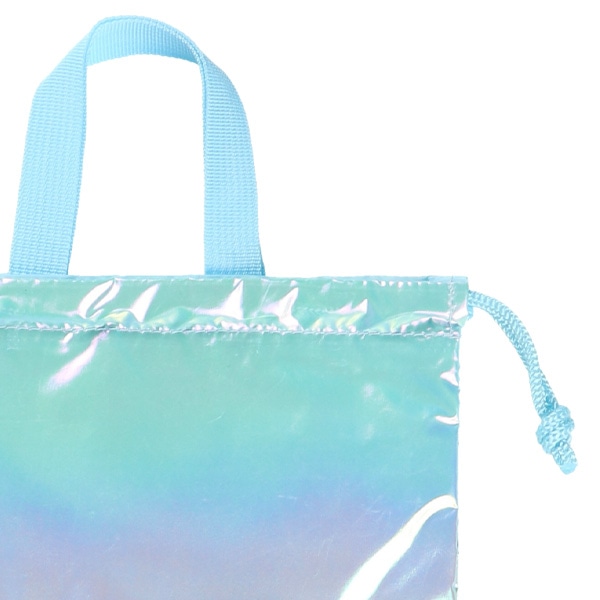 シューズバッグ（オーロラ生地ねこ）