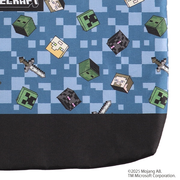 レッスンバッグ（マインクラフト・ブルー）