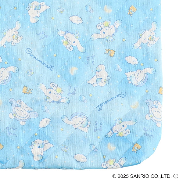 ショルダー付きキルトレッスンバッグ大（シナモロール）