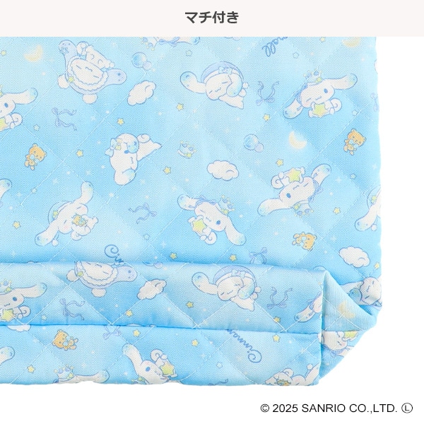 ショルダー付きキルトレッスンバッグ大（シナモロール）