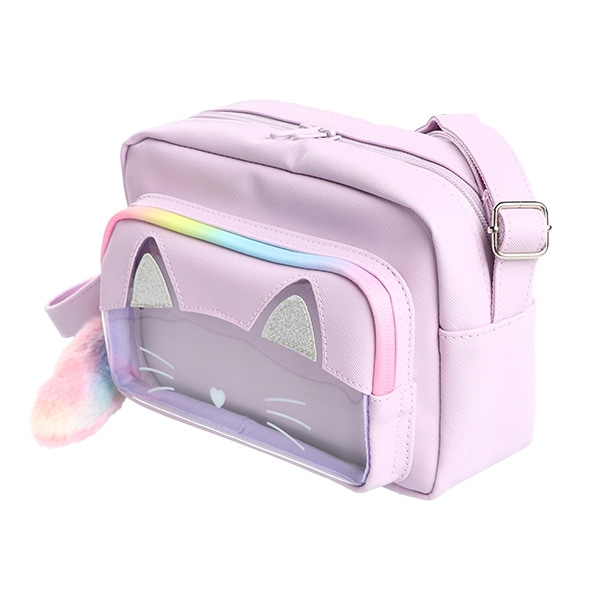 クリアショルダーバッグ（ねこ）