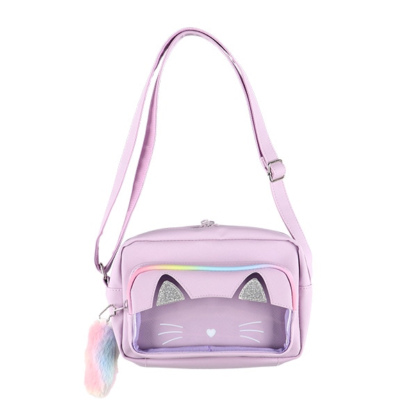 クリアショルダーバッグ（ねこ）