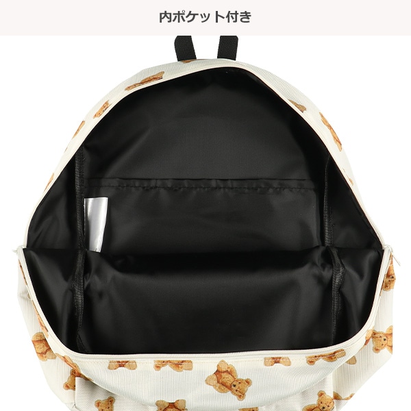 リュック（テディベア・総柄）