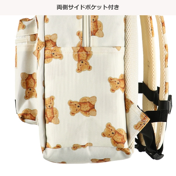 リュック（テディベア・総柄）