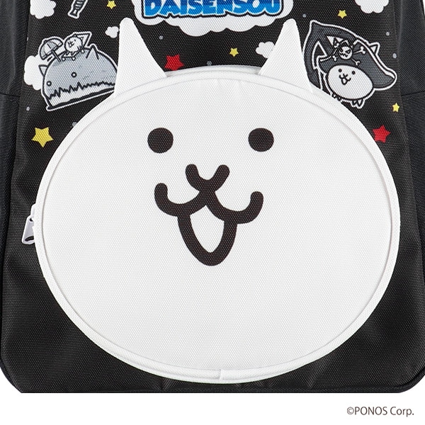 バンダイ）ダイカットポケットリュック（にゃんこ大戦争）