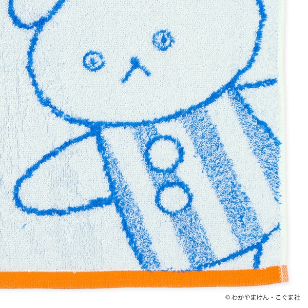 2枚組甘撚りウォッシュタオル（こぐまちゃん）