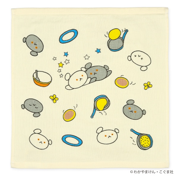 2枚組ガーゼウォッシュタオル（こぐまちゃん）