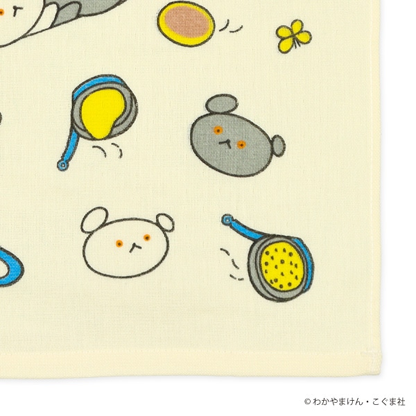 2枚組ガーゼウォッシュタオル（こぐまちゃん）