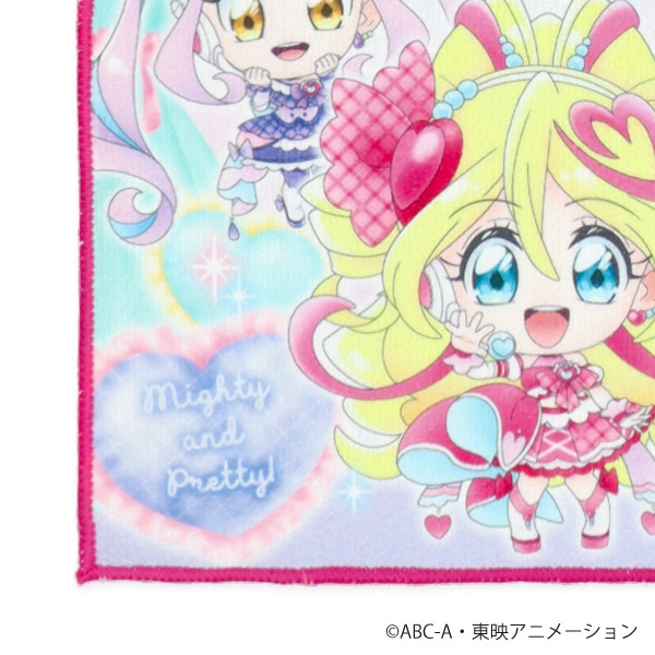 バンダイ）フェイスタオル（キミとアイドルプリキュア）
