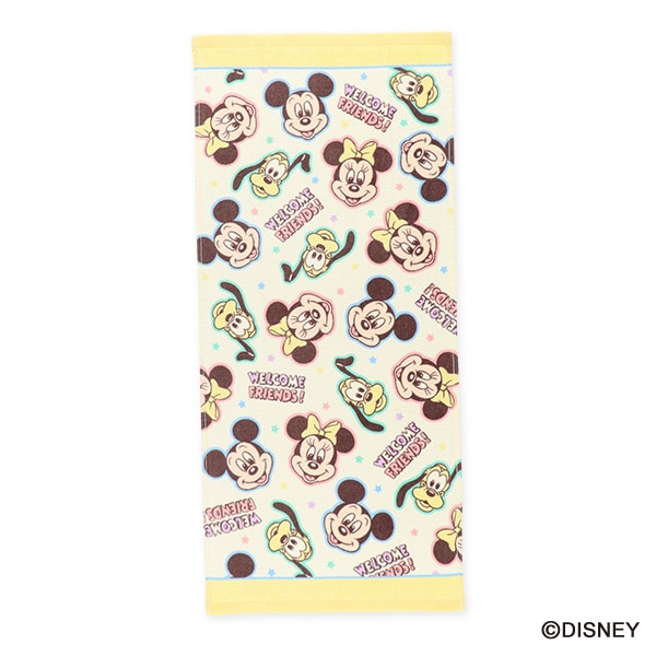 2枚組フェイスタオル（ミッキー&フレンズ）