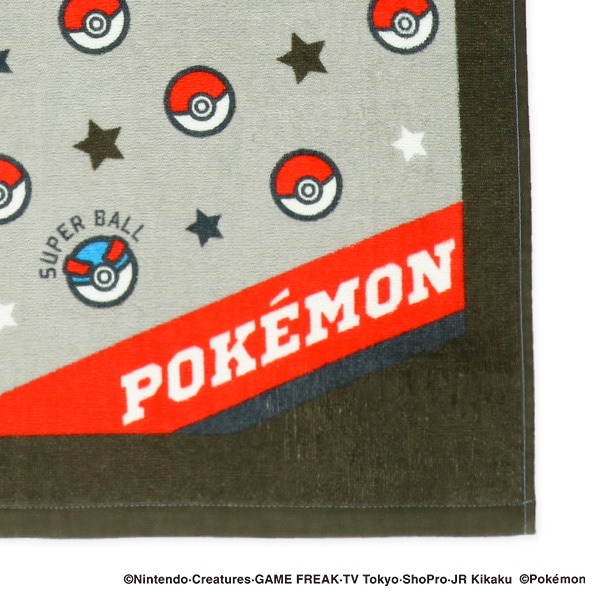 2枚組フェイスタオル（モンスターボール）