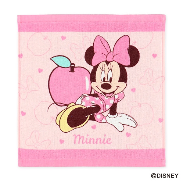 2枚組ウォッシュタオル（ミニーマウス）