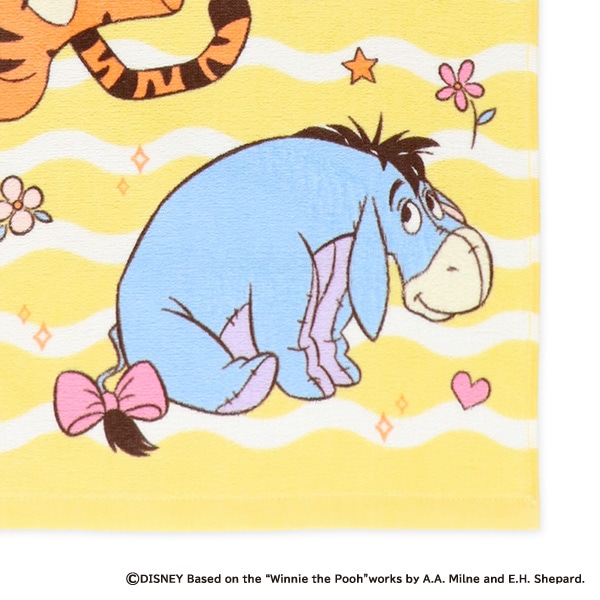 2枚組フェイスタオル（くまのプーさん）