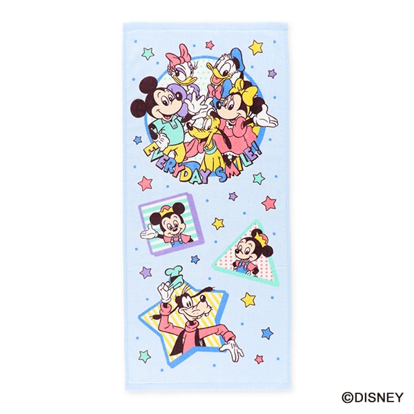 2枚組フェイスタオル（ミッキー&フレンズ）