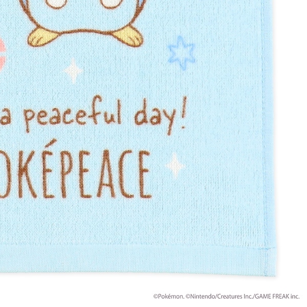 2枚組ウォッシュタオル（ポケピース）