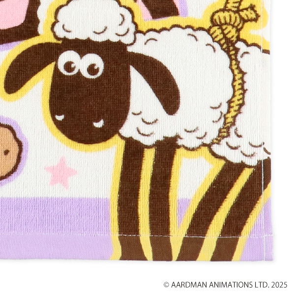 2枚組ウォッシュタオル（ひつじのショーン）