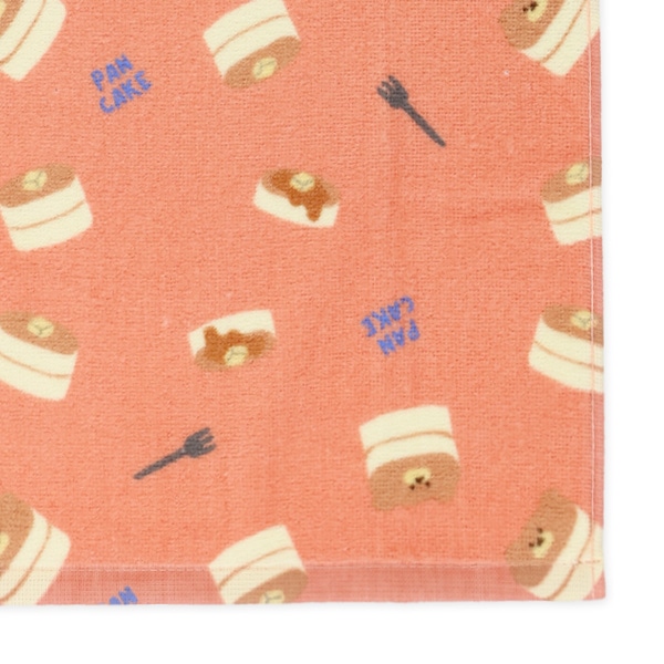 2枚組フェイスタオル（パンケーキ）