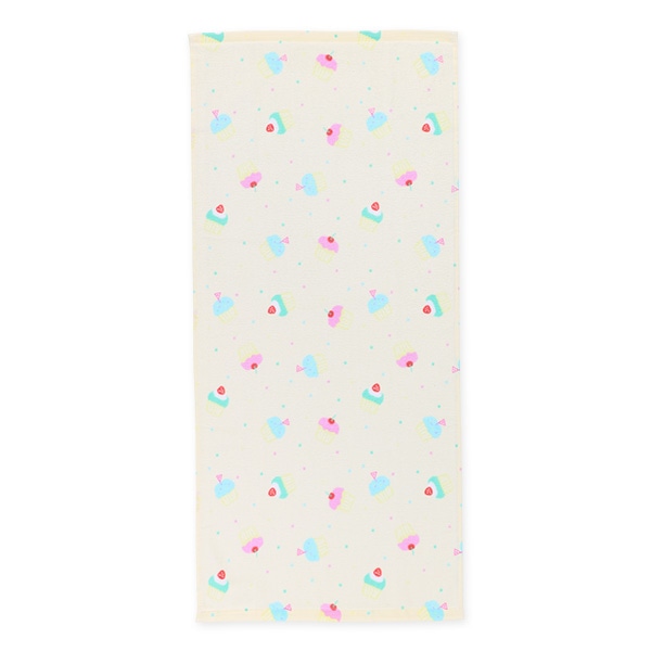 2枚組フェイスタオル（カップケーキ）