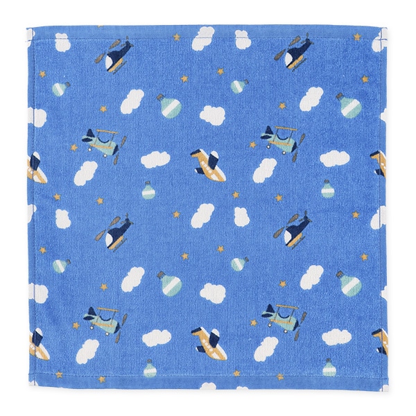2枚組ウォッシュタオル（飛行機）