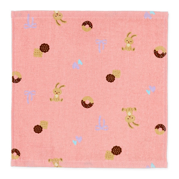 2枚組ウォッシュタオル（うさぎ）