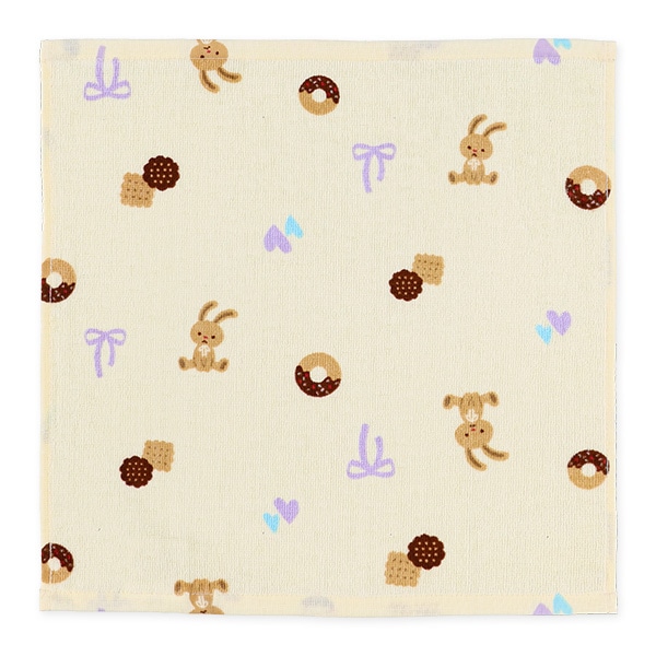 2枚組ウォッシュタオル（うさぎ）