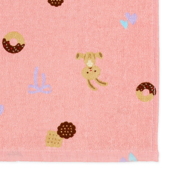 2枚組ウォッシュタオル（うさぎ）