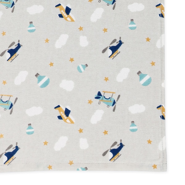 2枚組フェイスタオル（飛行機）