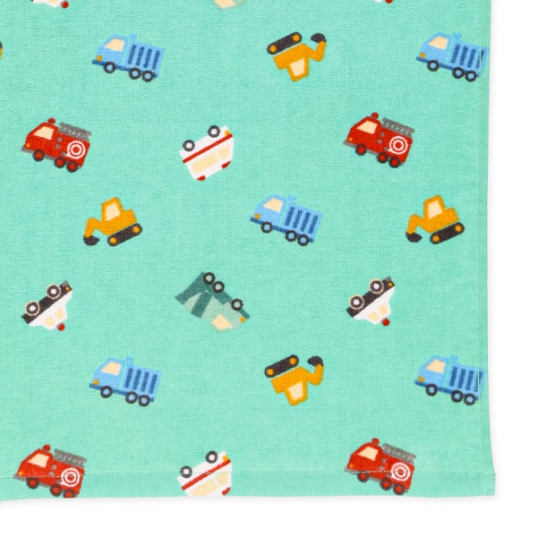 2枚組フェイスタオル（くるま）