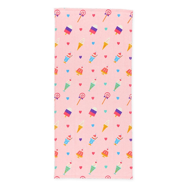 2枚組フェイスタオル（アイス）