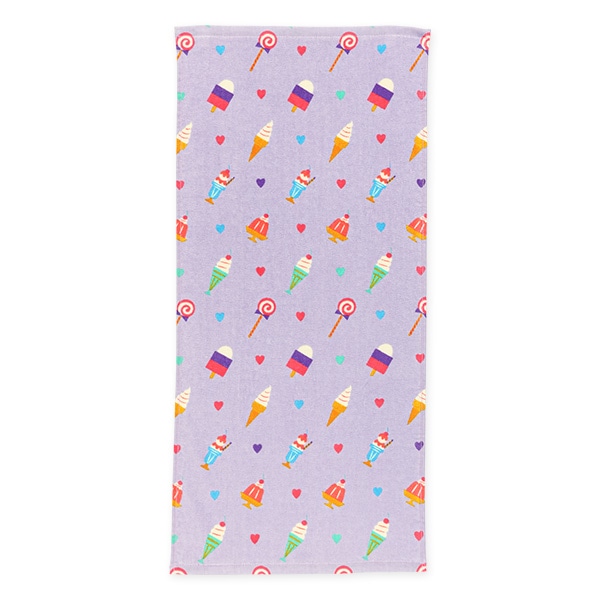 2枚組フェイスタオル（アイス）