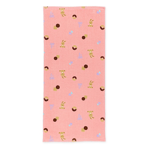 2枚組フェイスタオル（うさぎ）