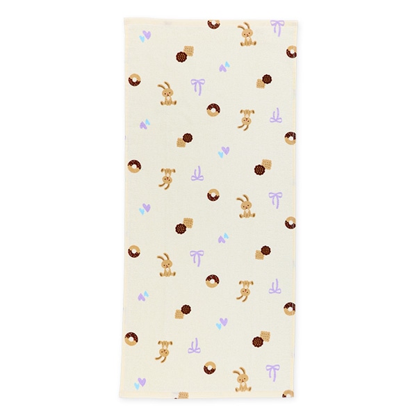 2枚組フェイスタオル（うさぎ）