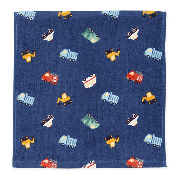 2枚組ウォッシュタオル（くるま）