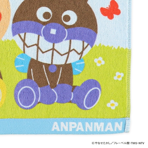 ウォッシュタオル（アンパンマン・雲と虹）