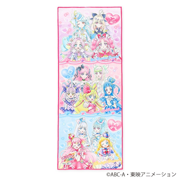 バンダイ）フェイスタオル（プリキュアオールスターズ）
