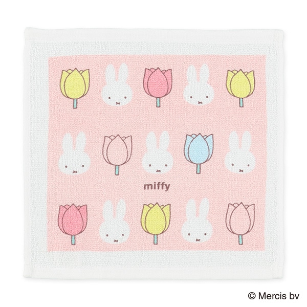 3枚組ウォッシュタオル ハッピーフラワーデイズ（ミッフィー）