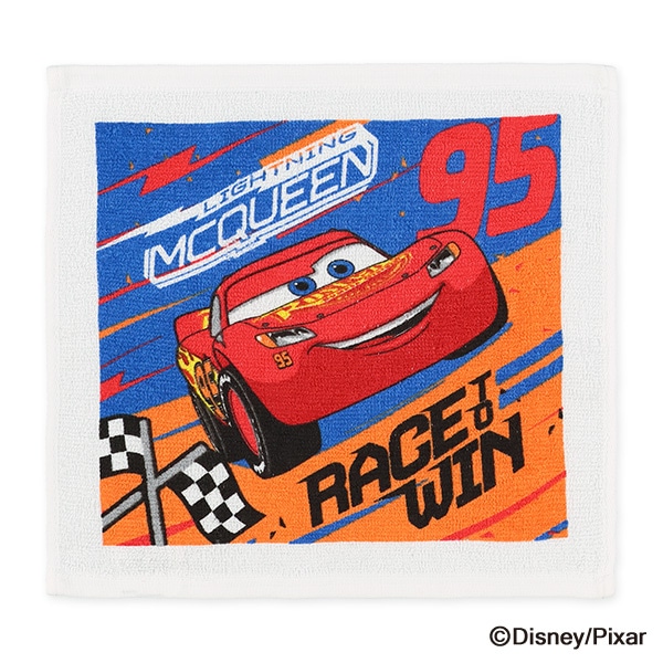 3枚組ウォッシュタオル スピードスタイル（カーズ）