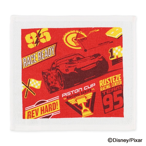 3枚組ウォッシュタオル スピードスタイル（カーズ）