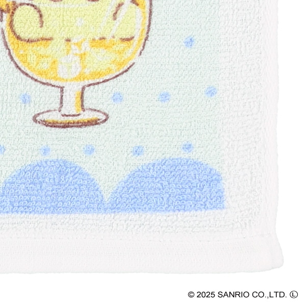 3枚組ウォッシュタオル あわあわクリームソーダ（サンリオキャラクターズ）