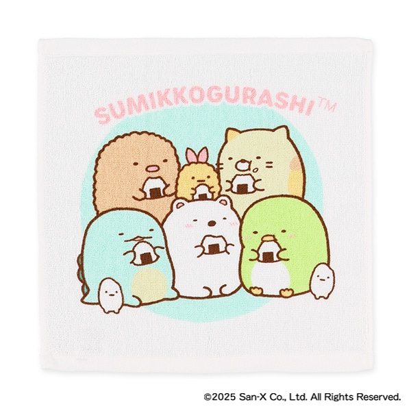 3枚組ウォッシュタオル（すみっコぐらし）