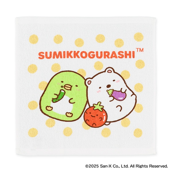 3枚組ウォッシュタオル（すみっコぐらし）