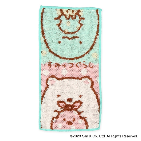 2枚組プチタオル（すみっコぐらし）