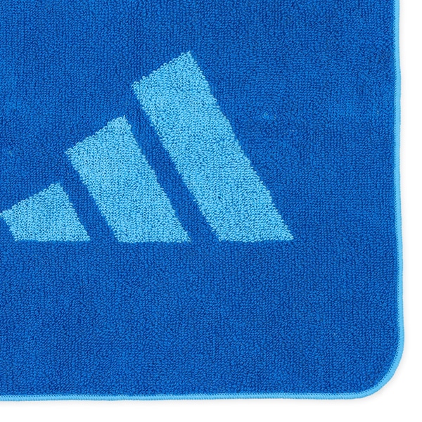 adidas）ミニタオル（ブルー）
