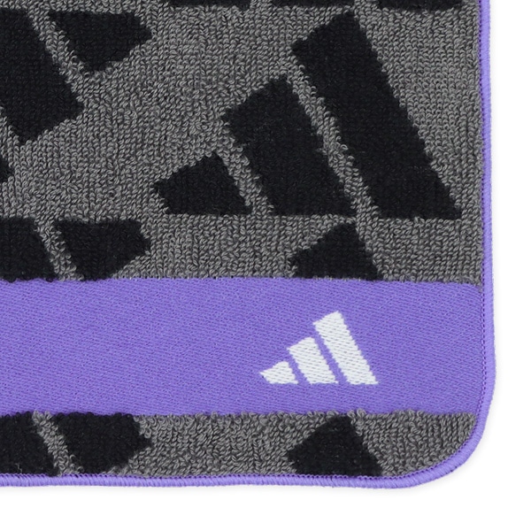 adidas）ミニタオル（ブラック）