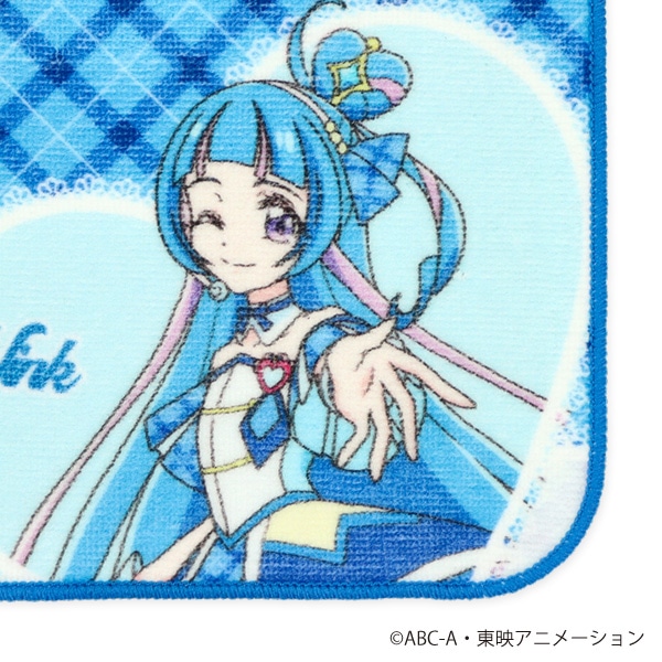 バンダイ）ハンドタオル（プリキュア・ブルー）