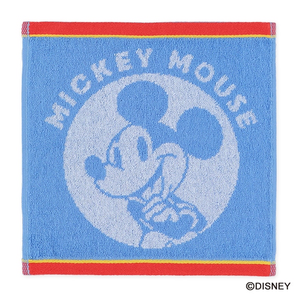 2枚組ジャガードハンドタオル（ミッキーマウス）