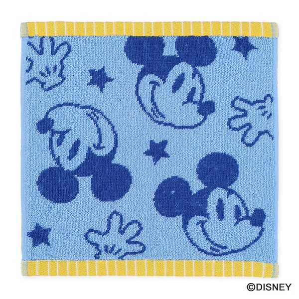 2枚組ジャガードハンドタオル（ミッキーマウス）