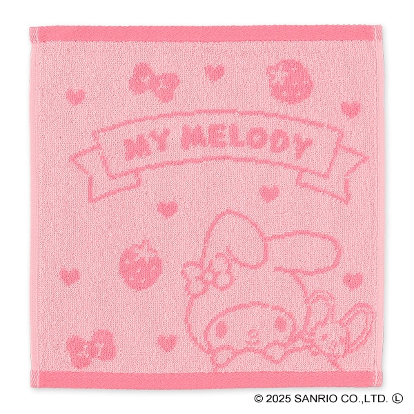 2枚組ジャガードハンドタオル（マイメロディ・クロミ）